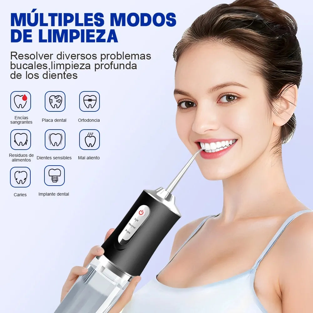 Irrigador Bucal Portátil - Limpieza y Salud 💧