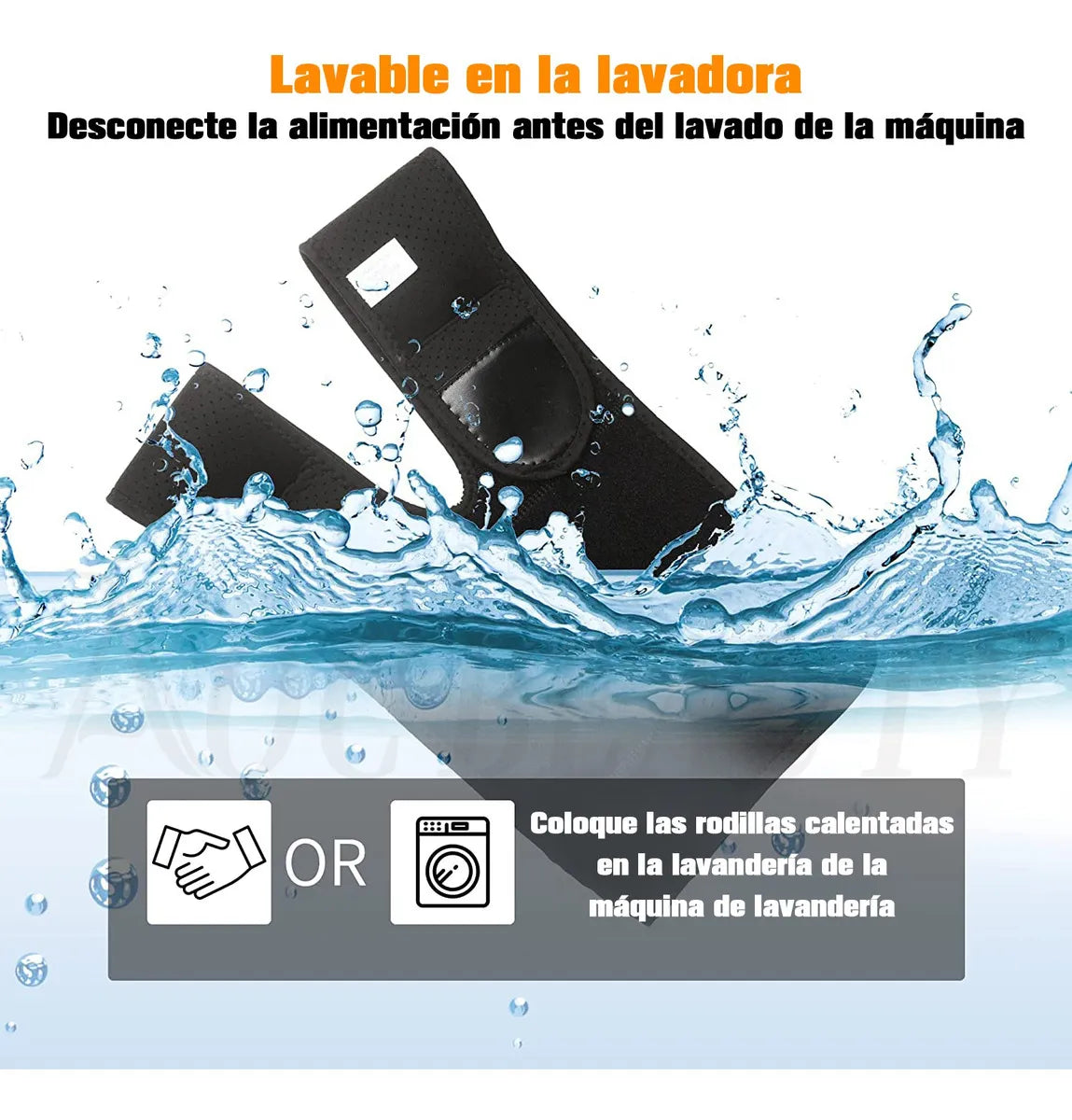 Rodillera Térmica Ajustable – Alivio y bienestar ❤️