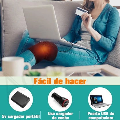 Rodillera Térmica Ajustable – Alivio y bienestar ❤️