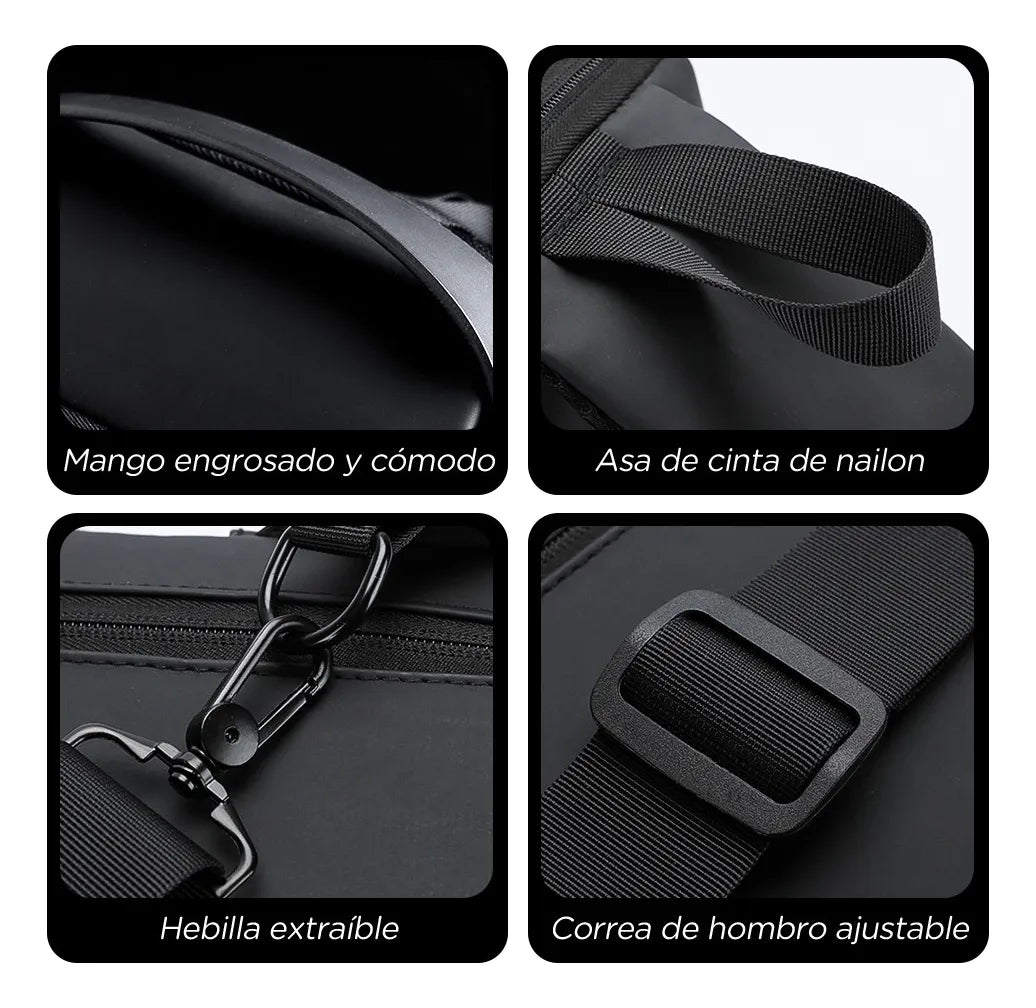 Mochila Antirrobo Impermeable Con USB – Seguridad Inteligente 🔐