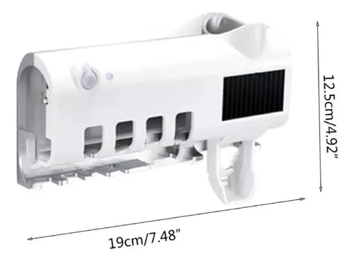 Esterilizador y Dispensador de Cepillos 2 en 1 – Limpieza y organización 💧