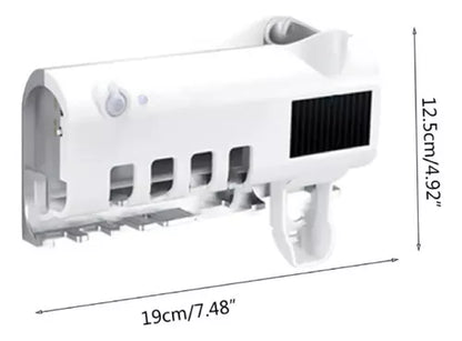 Esterilizador y Dispensador de Cepillos 2 en 1 – Limpieza y organización 💧