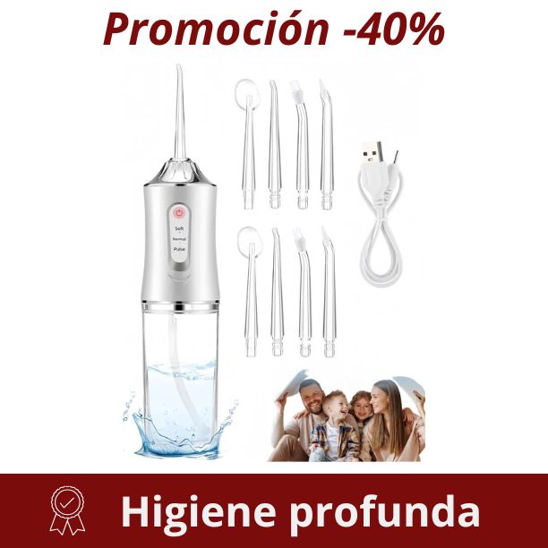 Irrigador Bucal Portátil - Limpieza y Salud 💧
