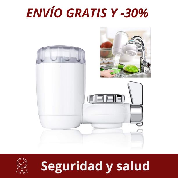 Purificador de Agua para Grifo – Limpieza y seguridad 💧